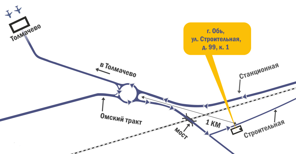 Карта проезда к парковке «Спартак»